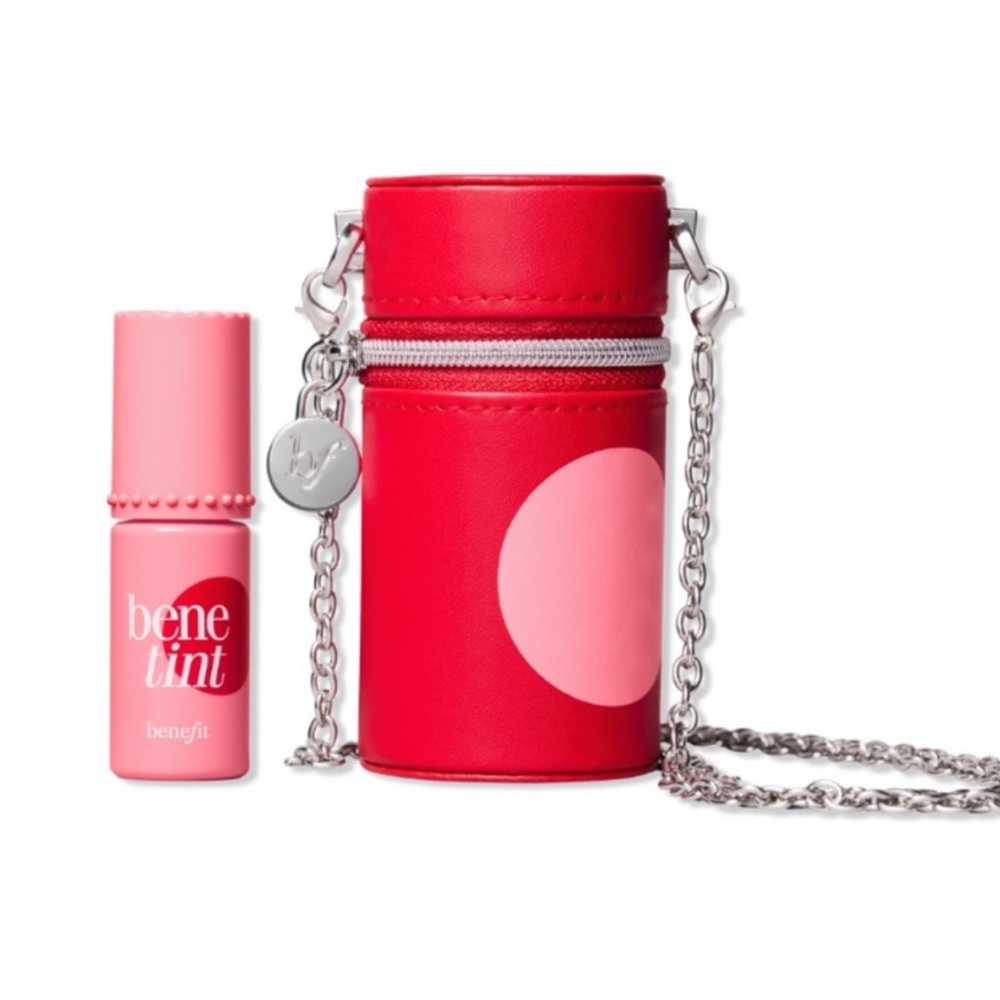 BENEFIT Limited Ed. Benetint Rose-tinted Lip & Cheek Stain w/Case & Mirror - NIB